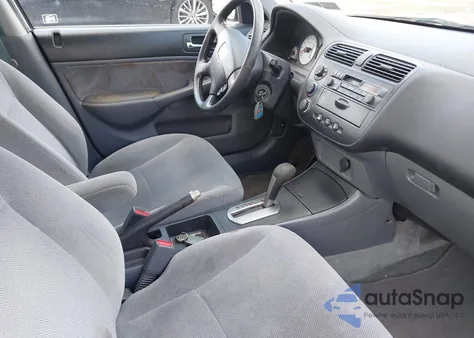 2002 Honda Civic Lx из США, поврежденный, VIN 2HGES16642H557768